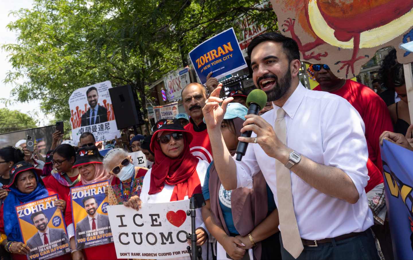 Zohran Mamdani tiesiog parodė, kaip atsistoti prie Trumpo