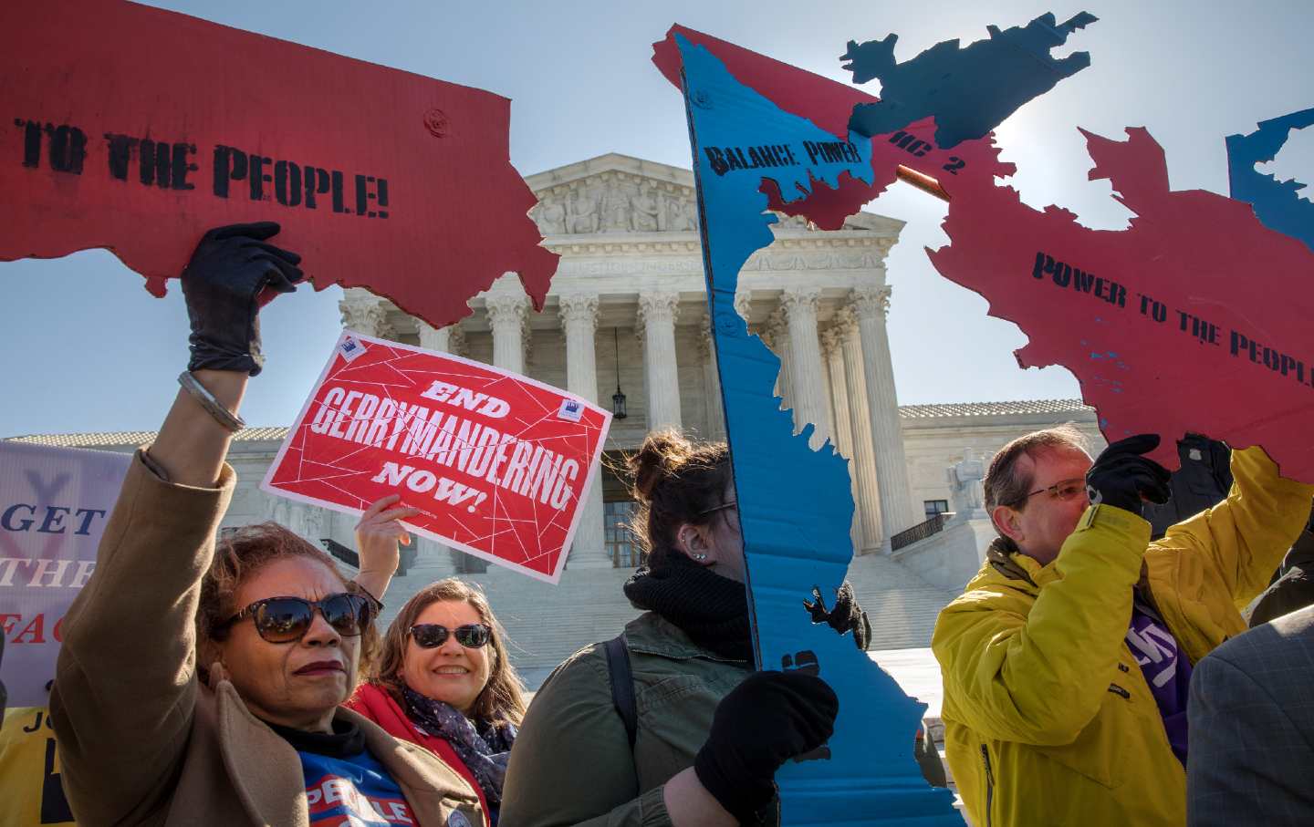 Kaip GOP tikisi Gerrymanderio savo kelią į pergalę vidurio