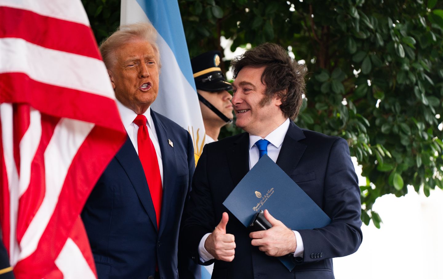 Trumpo gelbėjimas Argentinoje yra blogas Amerika, bet puikus jo rizikos draudimo fondo draugams